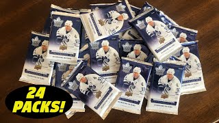 2017-18 Upper Deck Toronto Maple Leaf Centennial Hockey - Opening 24 Hobby Packs