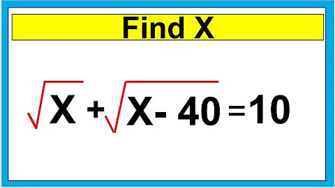Nice Algebra Math Simplification |Find the Value of X