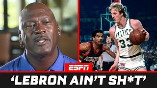 Why Michael Jordan RATES Larry Bird OVER LeBron James..