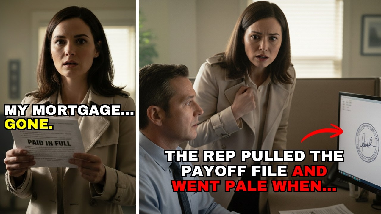 A “PAID IN FULL” Notice Hit My Mortgage—My Mom Forged My Signature to Take My House and…