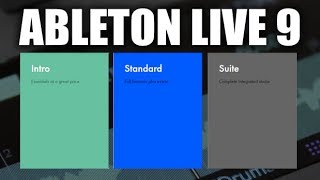 ABLETON LIVE 9 - VERSÕES EXISTENTES (DIFERENÇAS e LIMITAÇÕES
