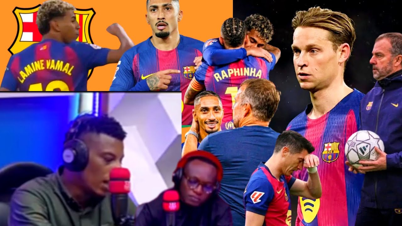 #Барселона🚨Счастье превращается в проблемы ||Обеспокоенность Ханси Флика после того, как Френкиде...