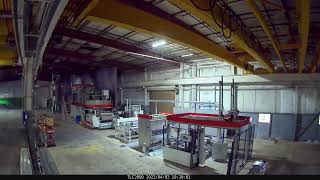 Building Our Starlinger Production Line Timelapse