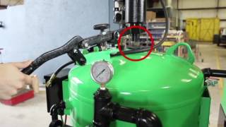 How to Set up DB500 abrasive blasting