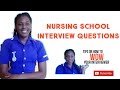 NURSING SCHOOL INTERVIEW QUESTIONS!!!! how to WOW your Interviewer