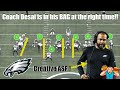 Philadelphia Eagles Study: DC Sean Desai SERIOUSLY IN HIS BAG at the right time!