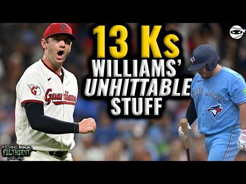 I don't know how anyone hits Gavin Williams