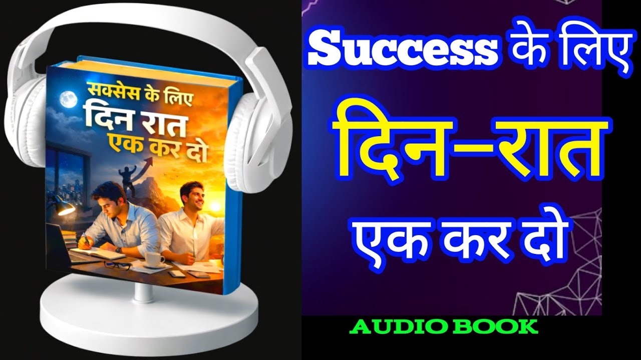Success Ke Liye Din Raat Ek Kar Do | Powerful Motivational Audiobook Hindi | Life Changing Story