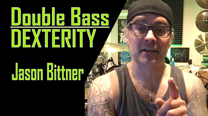 How To Develop Dexterity on Double Bass - Drum Les...