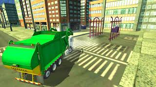Real Garbage Truck 2017 - City Cleaner Truck Park screenshot 3
