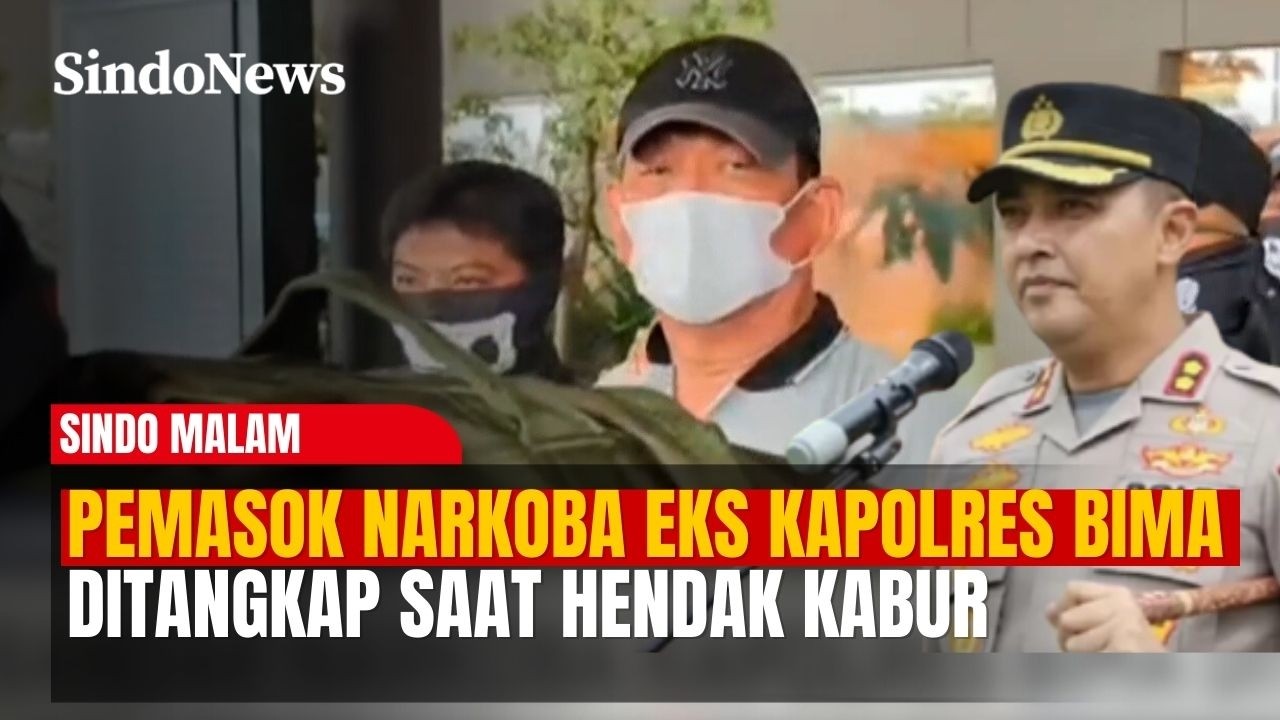 Pemasok Narkoba Eks Kapolres Bima Ditangkap Saat Hendak Kabur ke Malaysia | Sindo Malam | 28/02