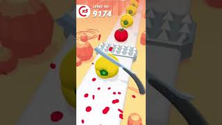 Perfect Cut Challenge#PerfectSlice #SliceGame #FruitCut #GamingFun #MobileGame #CasualGame #GameOn