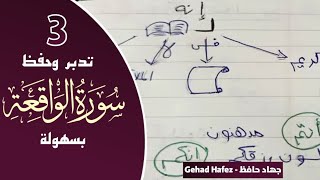 حفظ سورة الواقعه بسهولة(الجزء الثالث)