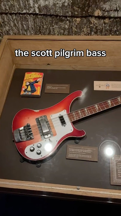 scott pilgrim’s rickenbacker 4003 bass 🔥 #guitar #bass #scottpilgrim #scottpilgrimvstheworld