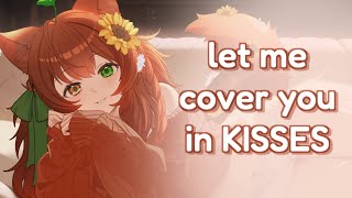 1 Hour of Binaural Kisses 🧡 (F4A) [Let Me Cover You In Kisses] [No Talking] [Breathing] [Sleep Aid]