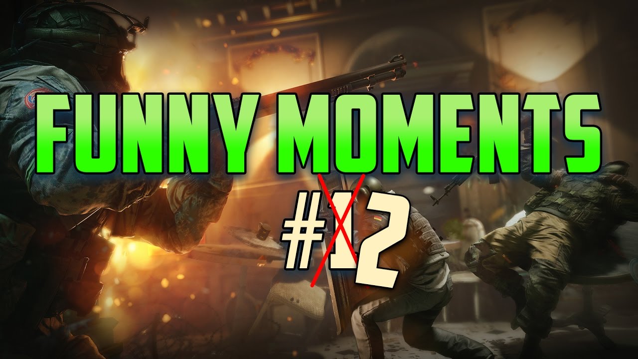 Rainbow Six Siege | Decently Funny Moments #2 - YouTube