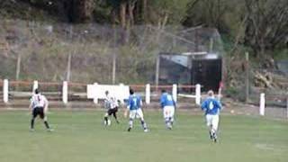 Adam Strain Triple Save For Talbot V Beith