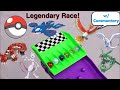 EPIC Legendary Pokemon Elimination Marble Race #1 | Pokemon Rush