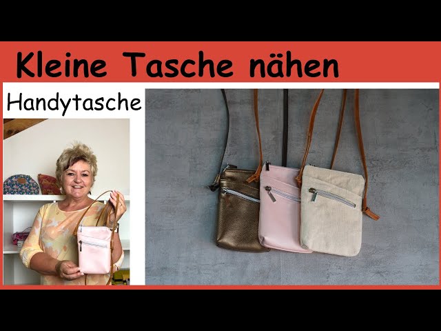 Cross Body Bag Lou, Handytasche, kleine Umhängetasche, ganz leicht zu  nähen! 