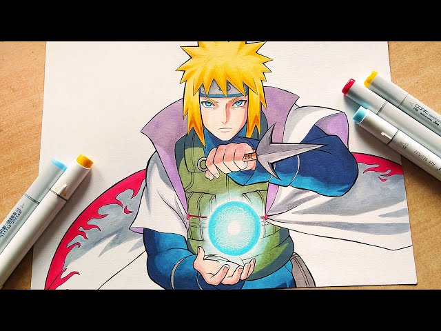 ✨Desenho do Minato Namikaze, Wiki