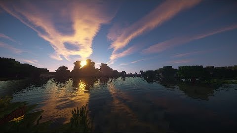 Minecraft | HD Timelapse | With the GLSL Shader | 1.8.1