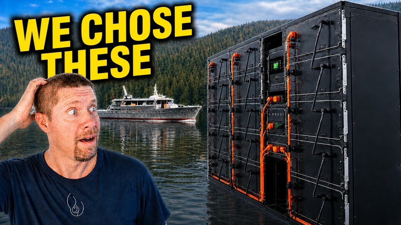 Why We Chose THESE Lithium Batteries for Our 78' Motor Yacht | Hybrid Electric Trawler