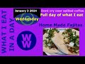 Full day of what i eat on ww jan 3 2024