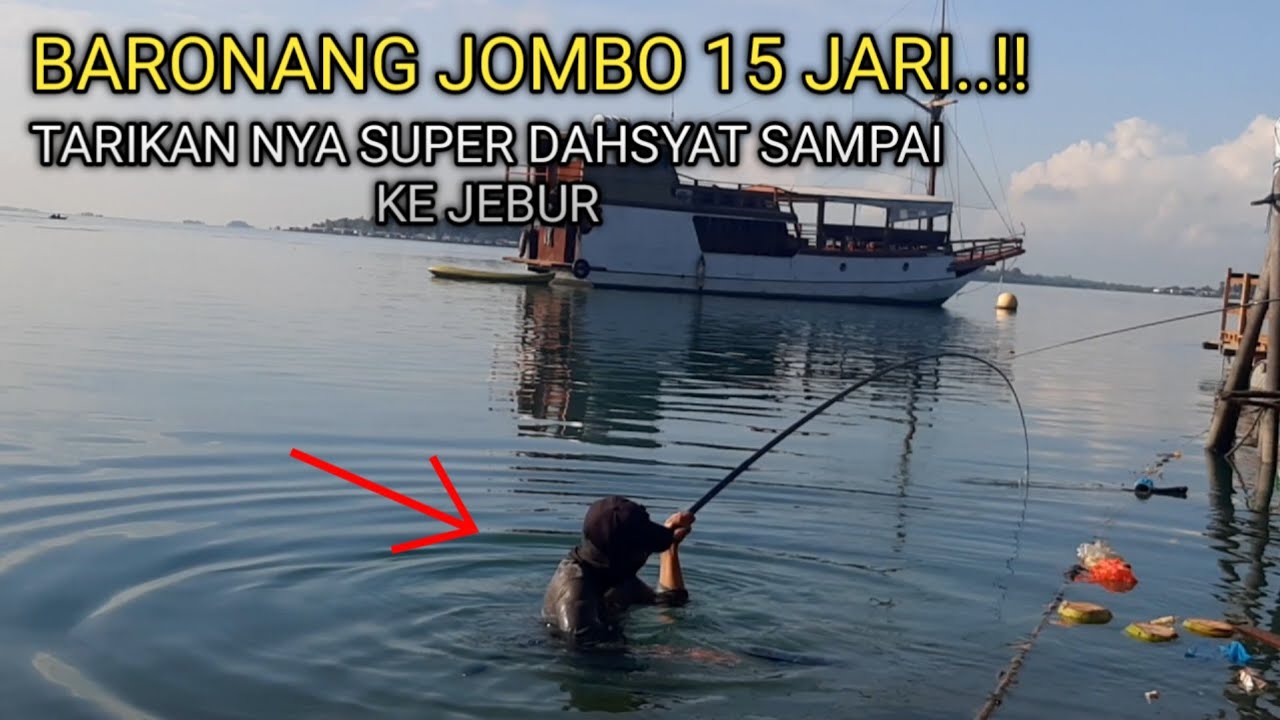 Asli Jos Banget..!! Mancing Tepat Di Sarang Baronang Babon