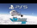 Microsoft Flight Simulator 2024 en PS5 Slim Se ve Microsoft Flight Simulator 2024 en PS5 Slim Se ve