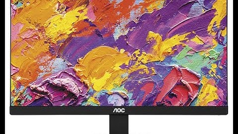 Обзор Монитор 24" AOC I2480SX