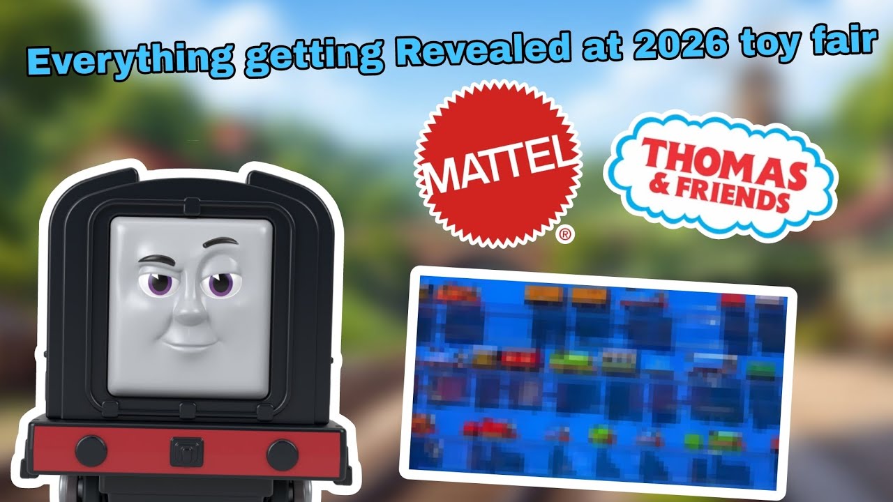 На выставке Toy Fair будут представлены *все* игрушки Томаса и его друзей 2026 года...