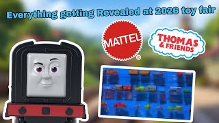 Every 2026 Thomas And Friends Toy Getting Revealed At Toy Fair....