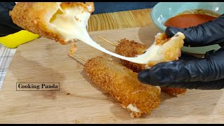 Cheese Corn Dogs | Hot Dog con Queso | Rapido y Facil