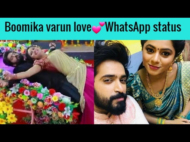 Anbe Vaa serial Boomika and varun love💕😍💕WhatsApp status| class=