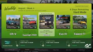 Gran Turismo 7 | Weekly Challenges August 2026 WK.4 - Special Race Japanese FR550 & WTC600 [PS5Pro]