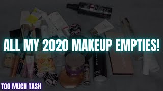 My 2020 Makeup Empties