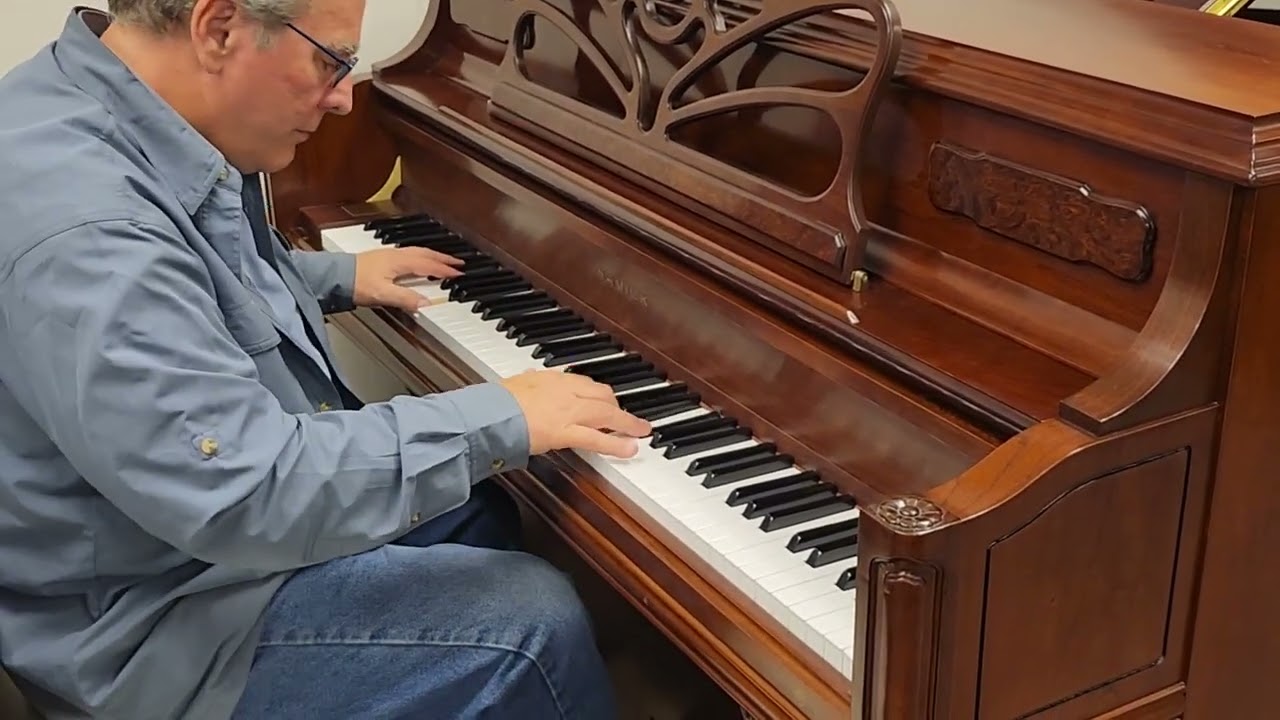 Quality Used Cherry Console Piano Sale