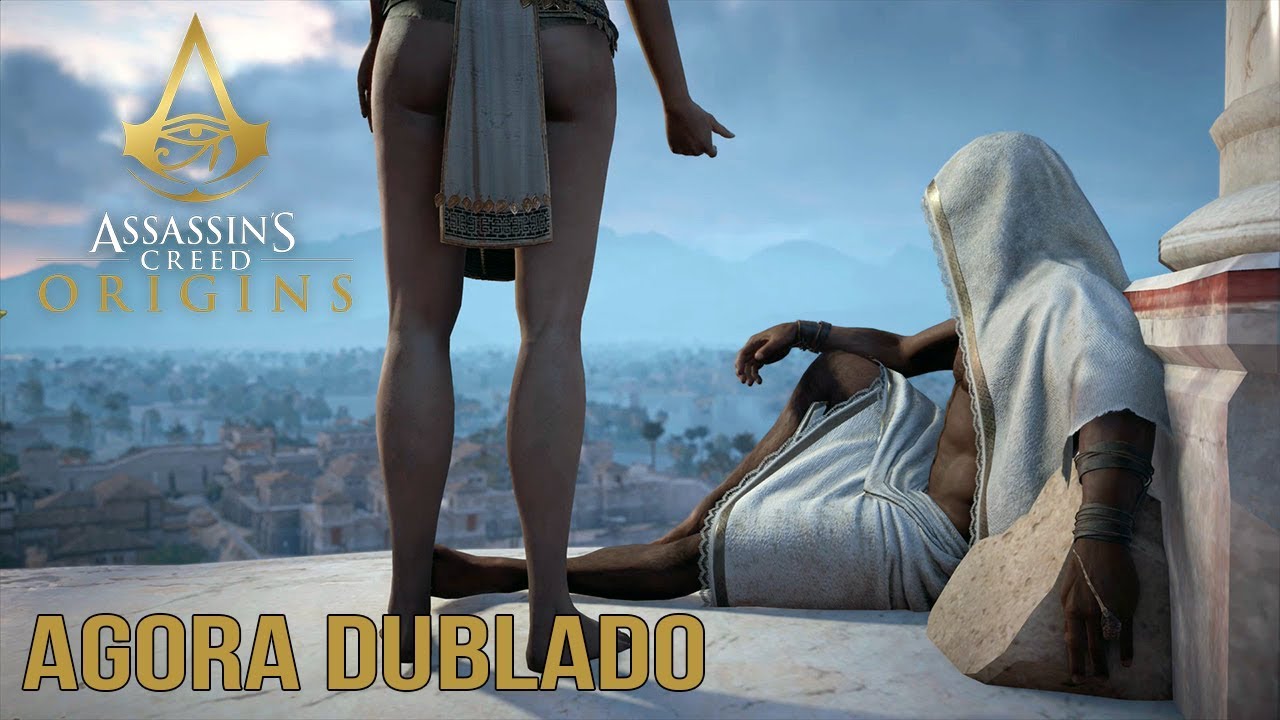 Assassin S Creed Origins Agora Dublado Pt Br Dublado Youtube