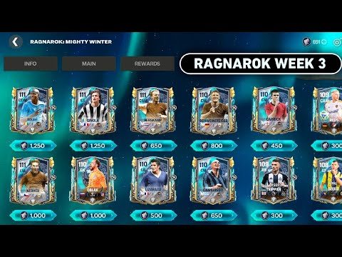 OFFICIAL LEAKS!! FREE 111 OVR ST GINOLA RAGNAROK WEEK 3 REWARDS & EVENT LEAKS FC MOBILE 25 !