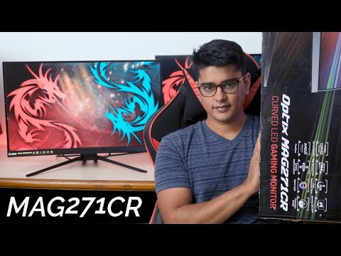 MSI Optix MAG271CR 144Hz Curved Gaming Monitor Review!