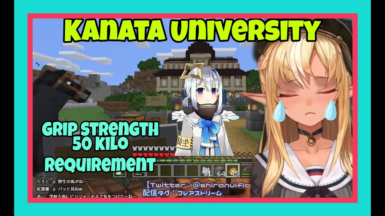 Shiranui Flare Cries Because She Failed Kanata University Entrance Exam [Hololive/Eng Sub]