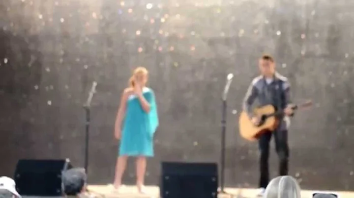 Marli Humphrey & Caleb Russette Hope Watermelon Idol 2014 Jolene