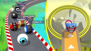 Going Balls Vs Action Balls All Levels Gameplay Android iOS #143