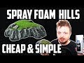 Expanding Foam Wargaming Hills - Cheap & Easy