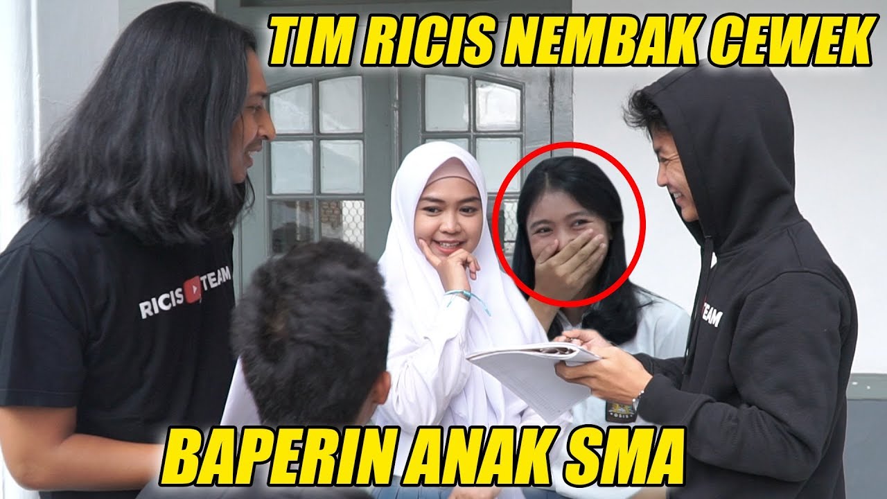 TIM RICIS NEMBAK CEWEK. AWALNYA DITOLAK TAPI BIKIN BAPER😅