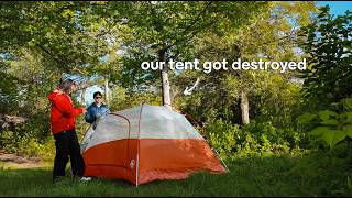 we got attacked while backpacking for the first time harriman state park new york