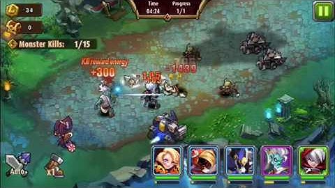 Magic Rush : Heroes - Chapter 1-2 [Legend] Siege Cannon