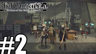 Machine Serupa Android! - NieR: Automata - Gameplay Walkthrough Part 2 screenshot 3