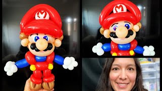 Mario Bross balloon tutorial. Super Mario balloon twisting