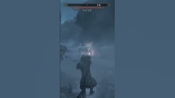 Skyrim a part of my first frost troll encounter